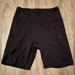 Victoria's Secret Black Bike Shorts